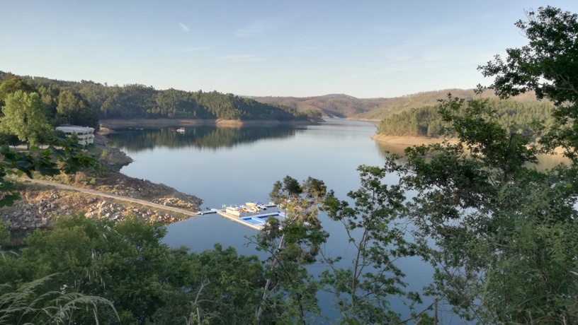 Praia Fluvial na Barragem do Cabril