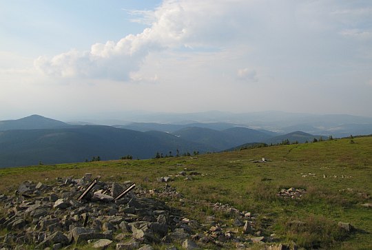 Widok na północ.