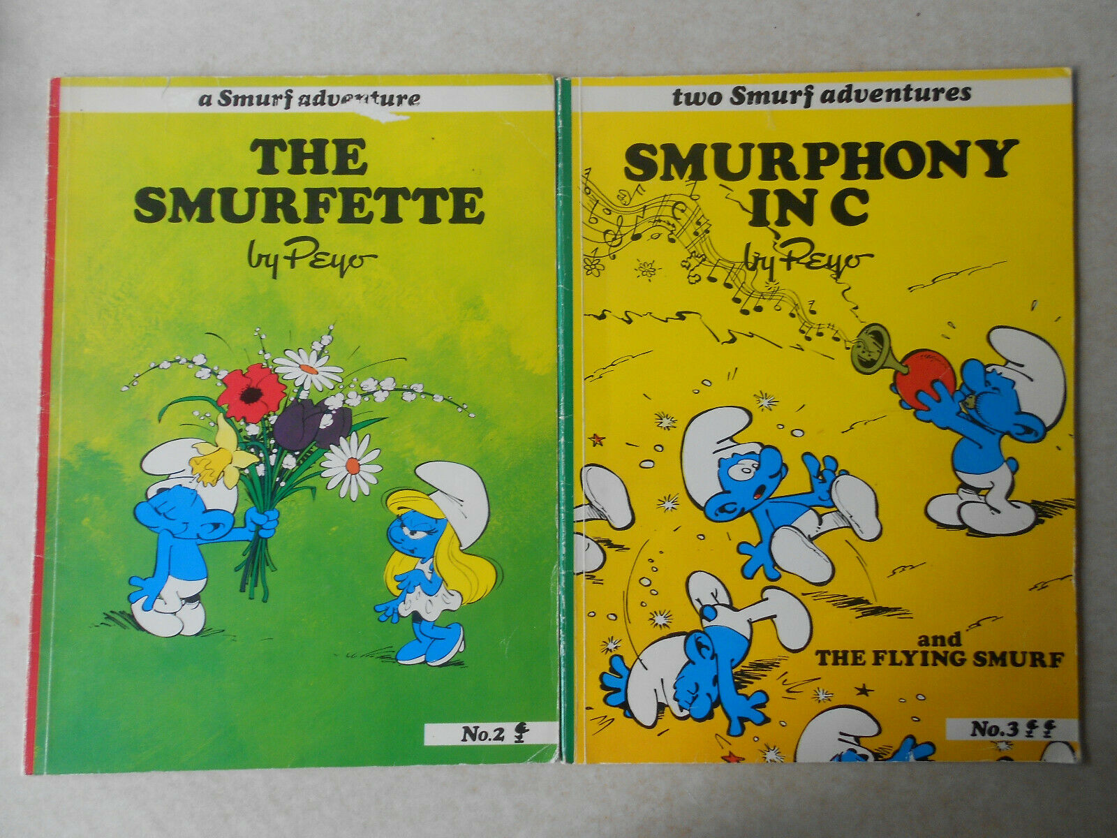 Smurf Comic Books The Weather Smurfing Machine The Smurfic Games