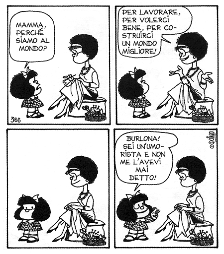 Vignette Umoristiche Mafalda Vignette Ironiche