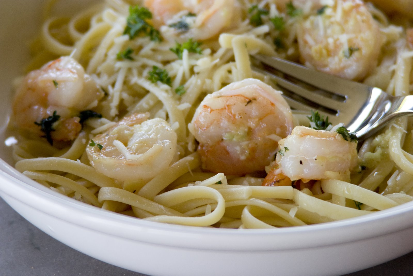 Life As I Know It: Crazy Kids and All: Shrimp & Mushroom Linguine