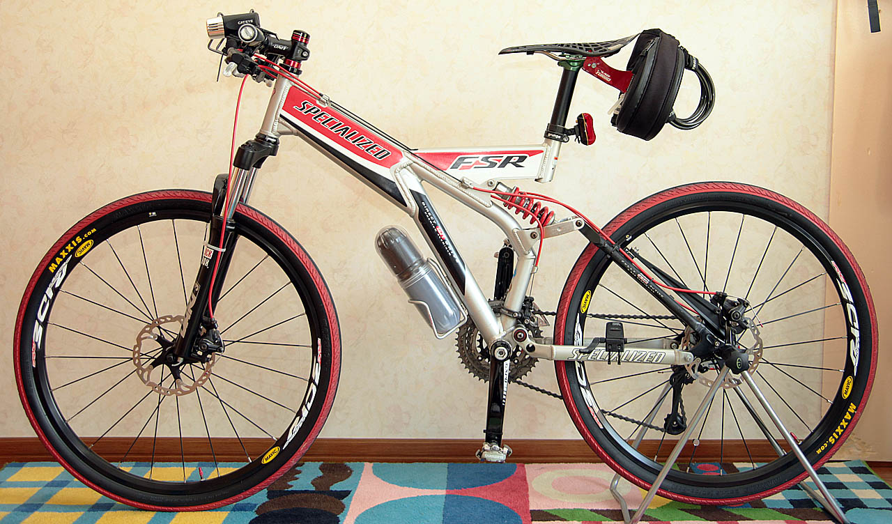 Lost Warranty SPECIALIZED FSR(1999) フレーム交換