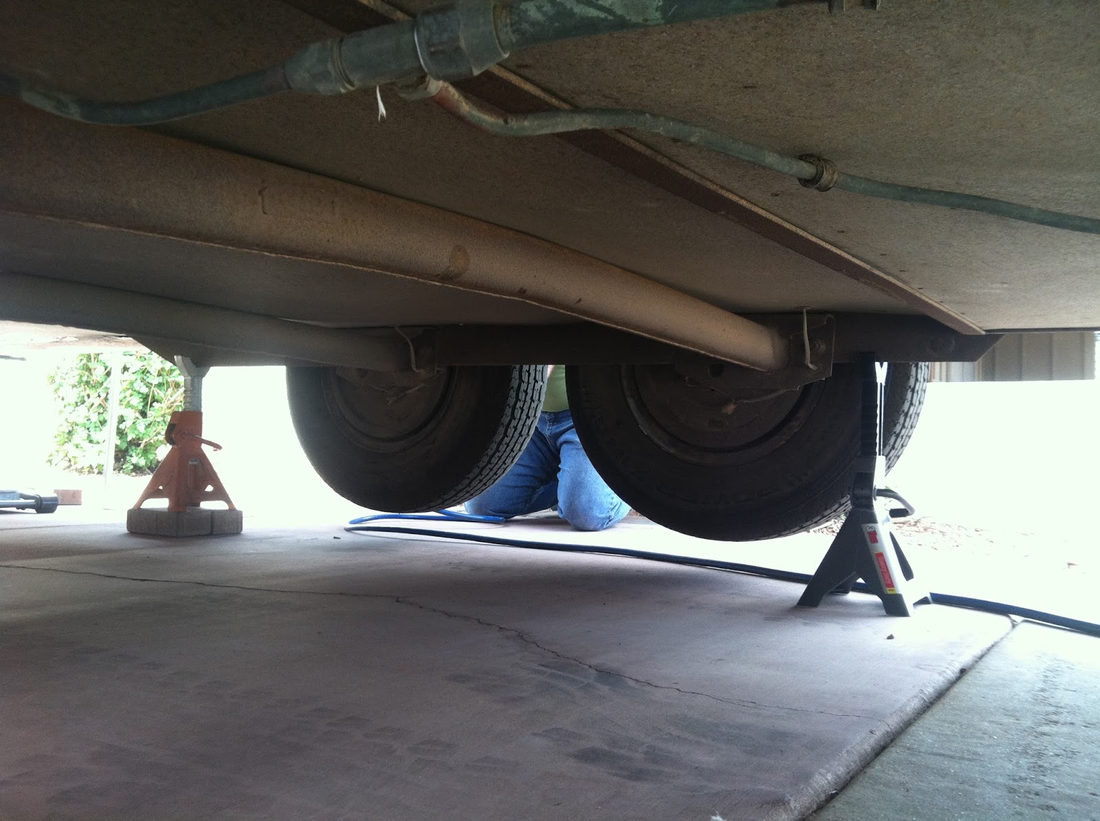 Airstream Renovation Airstream axles