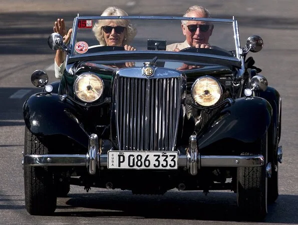 The Prince of Wales and the Duchess of Cornwall became the first British royals to visit Cuba. Ramon Espinosa