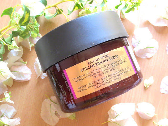 The Body Shop Spa of the World African Ximenia Body Scrub Review