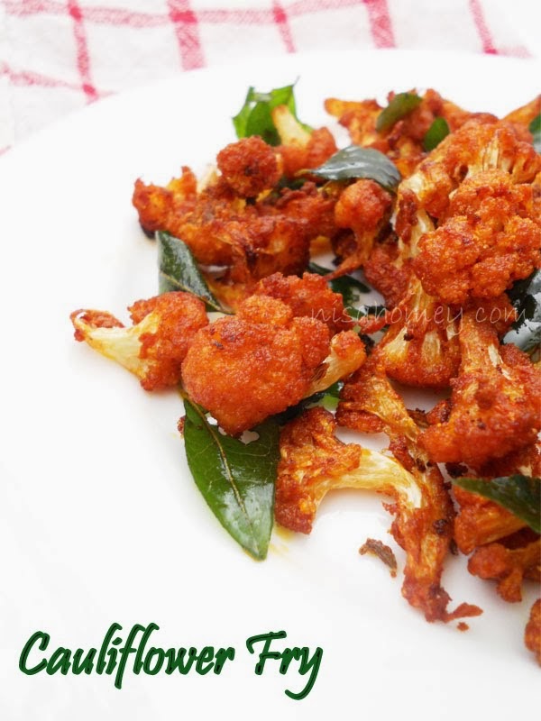 Crispy Cauliflower Fries / Gobi Fry (Malabar Style)