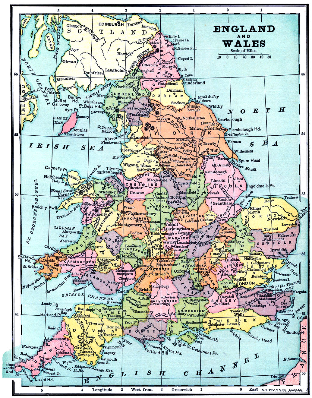 free clipart map of england - photo #43