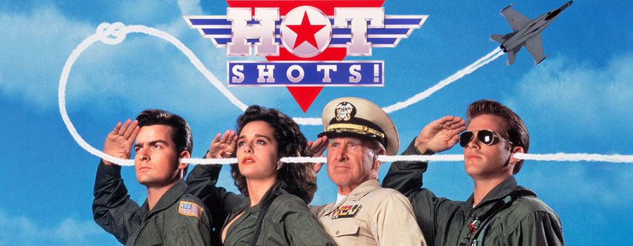 8. Hot shots- Laughed like heck at this movie and it`s sequel! 