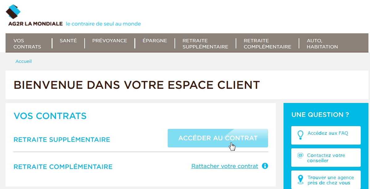 Ma Retraite Supplémentaire Prevere Fr Espace Client