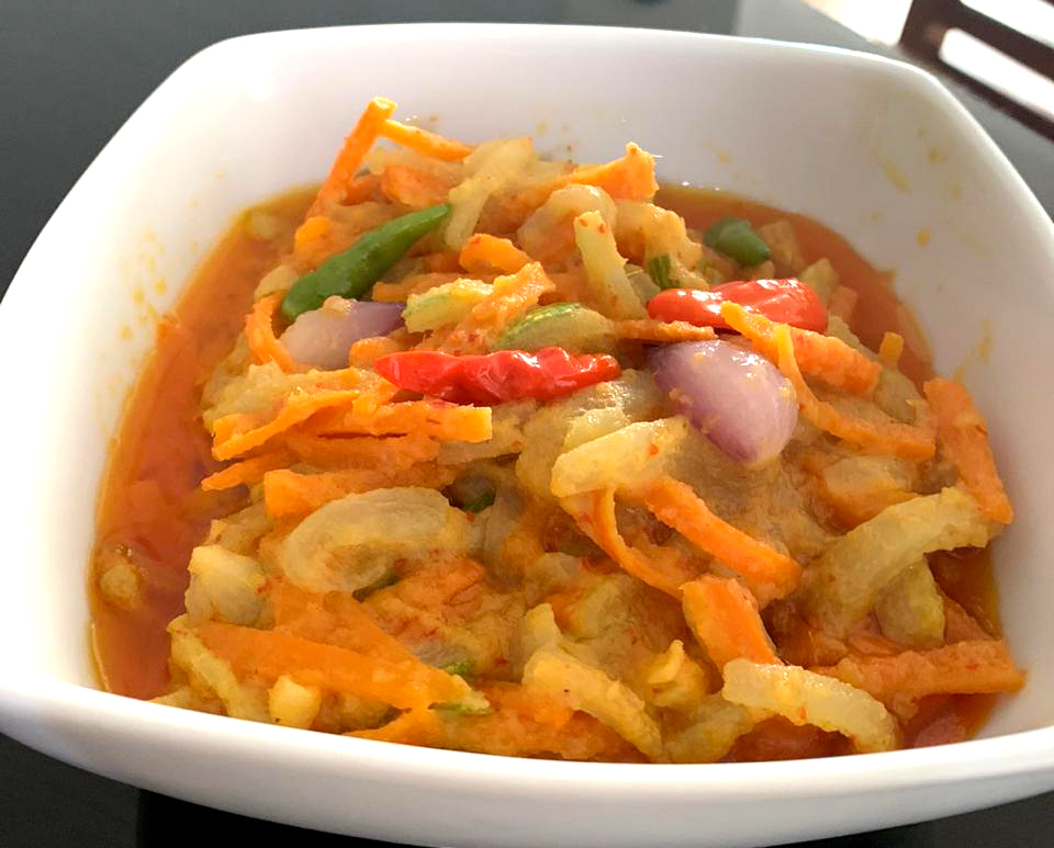 Sayur Timun Wortel Acar Kuning Resep Mamih