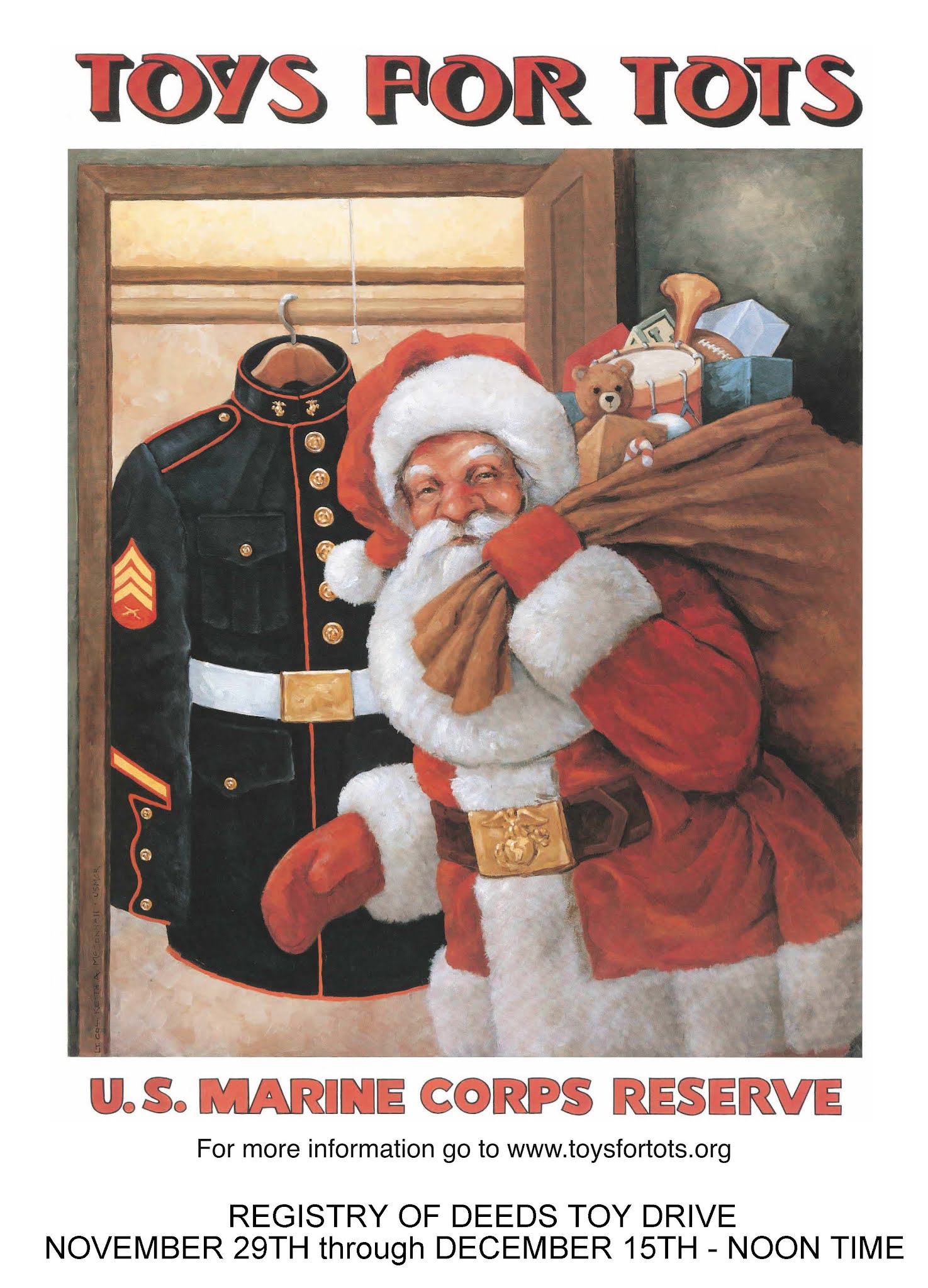 Franklin Matters Register O'Donnell Announces Toy for Tots Drive