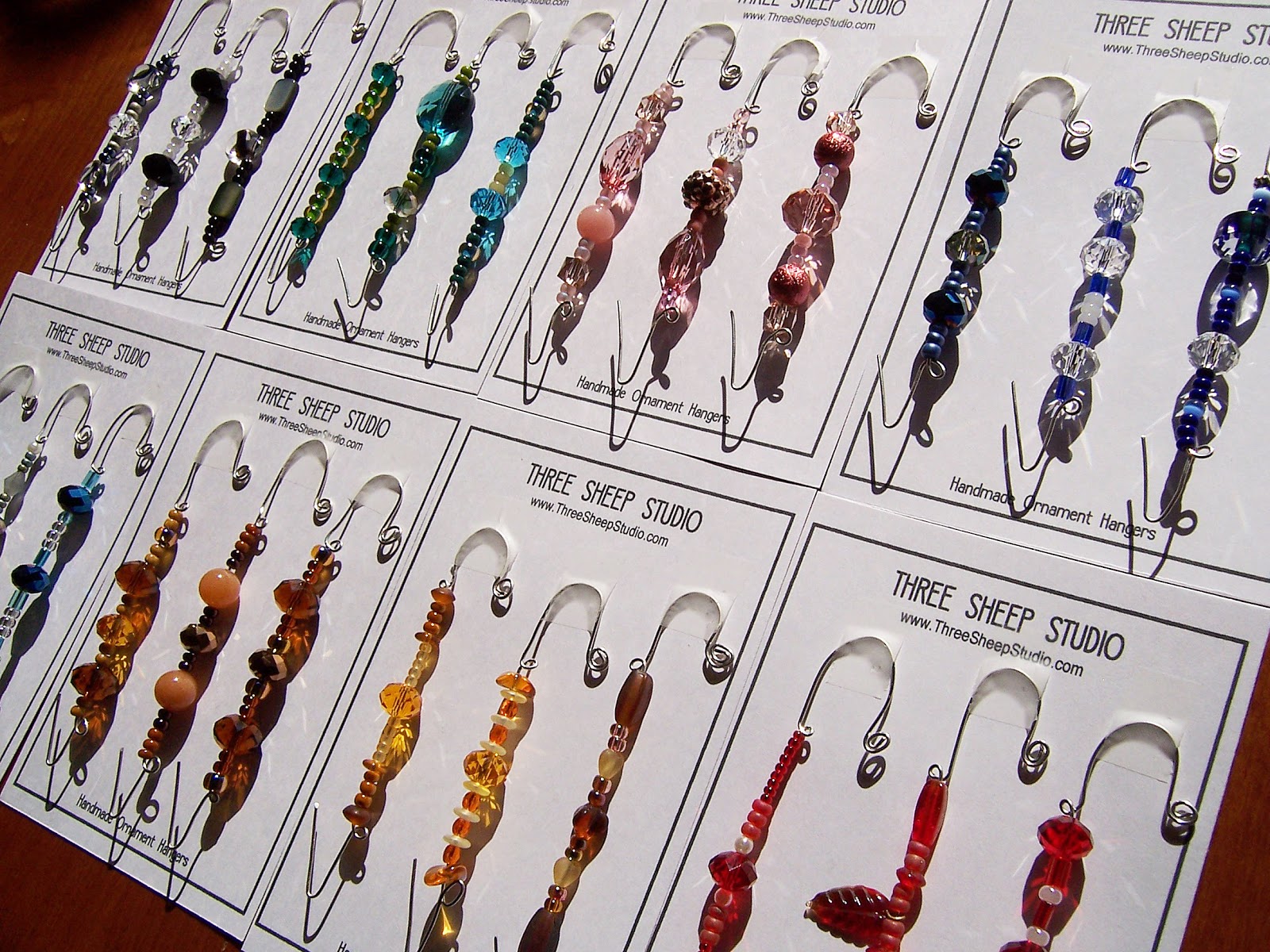 Three Sheep Studio How To Make A Beaded Ornament Hanger...