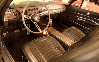 1970 Dodge Charger R/T Hemi 1970 Dodge Charger RT Hemi Cabin Interior Picture