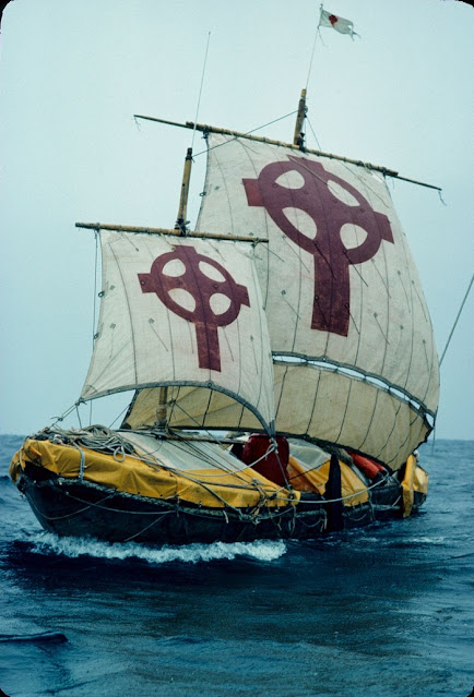 Тим Северин строил своё судно, руководствуясь средневековыми иллюстрациями к житию святого Брендана