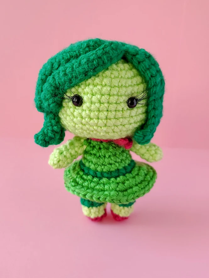 Disgust Amigurumi Doll from Pixar's Inside Out