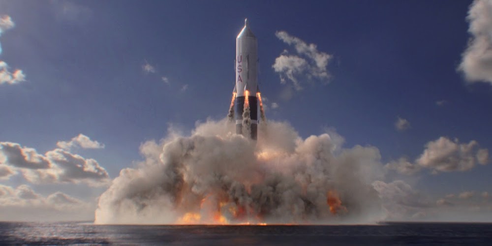 Sea Dragon rocket launch in season 1 of 'For All Mankind'