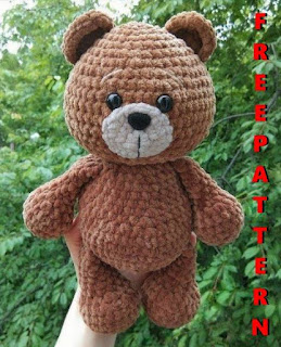 PATRON GRATIS OSO AMIGURUMI 44593