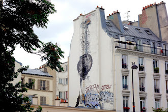 Sunday Street art : Kraken et Bonom - boulevard Voltaire - Paris 11