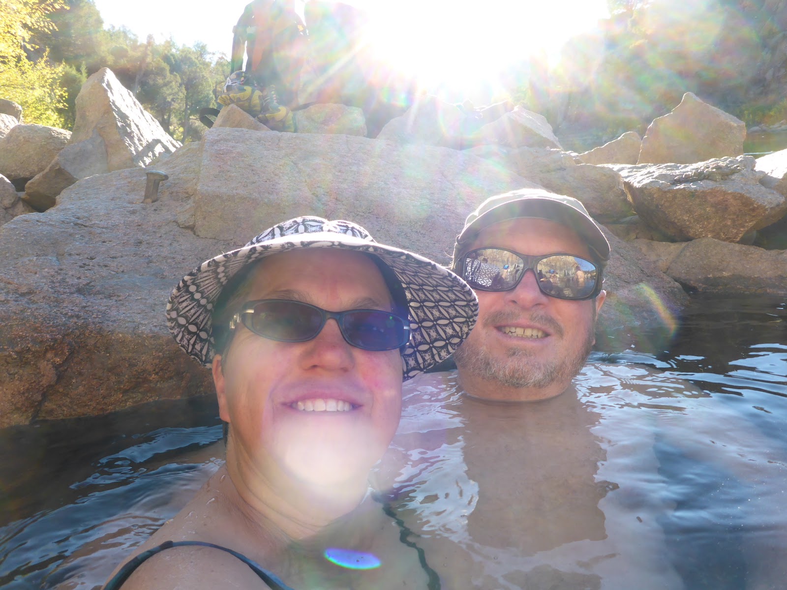 Sock Monkey Trekkers O. C. Mugrage Campground and Radium Hot Springs