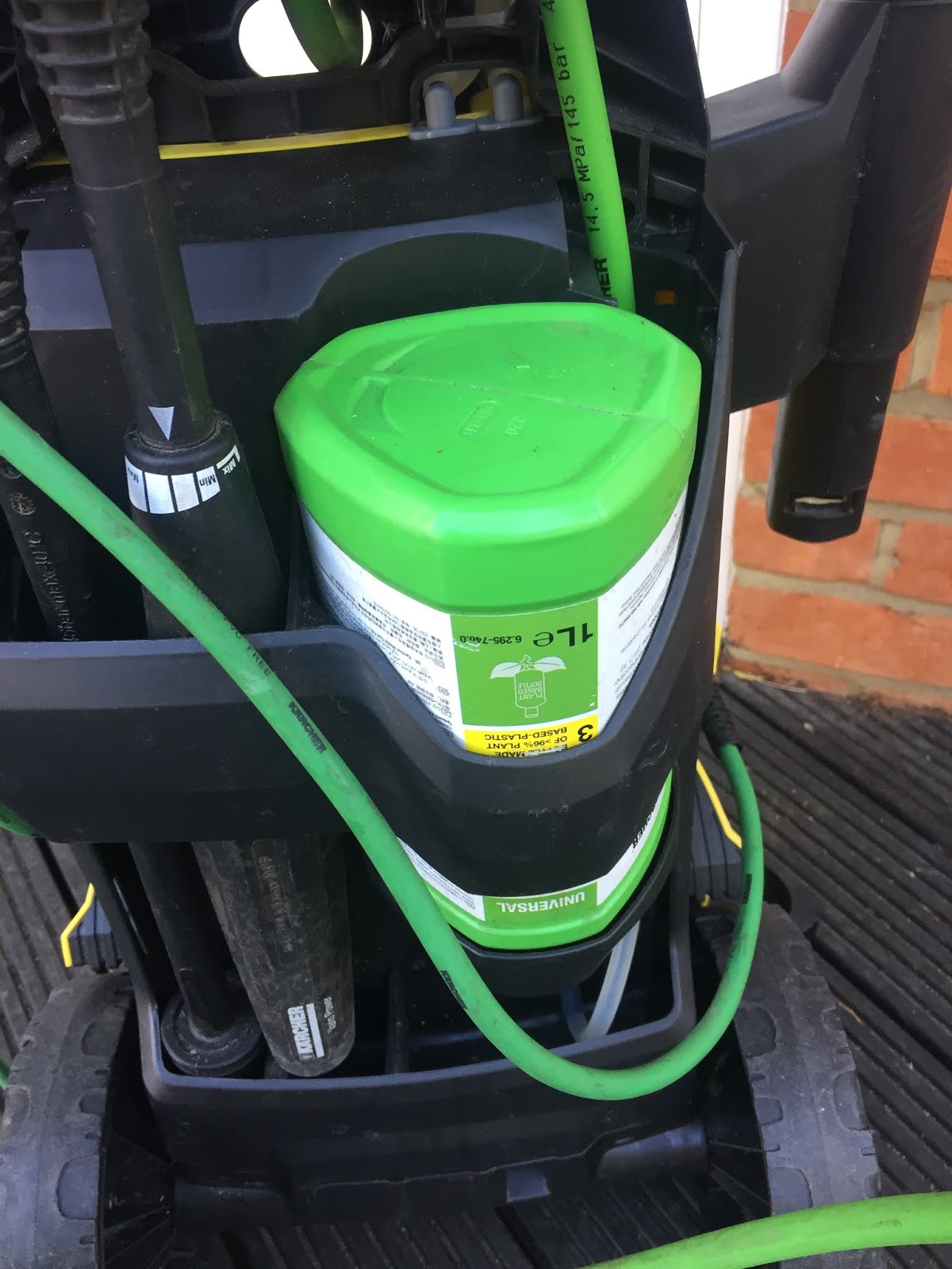 Fixing a Karcher pressure cleaner that no longer dispenses detergent