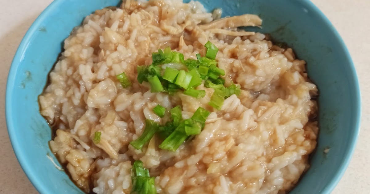 Easy Congee Recipe Using Leftovers, Chinese Savory Rice Porridge