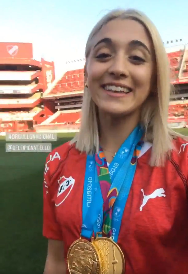 Homenaje a Delfina Pignatiello La Caldera del Diablo