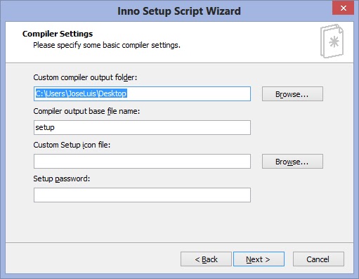 Instalador de Aplicación DevComponents con InnoSetup 5