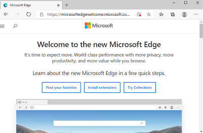Microsoft Edge Chrome