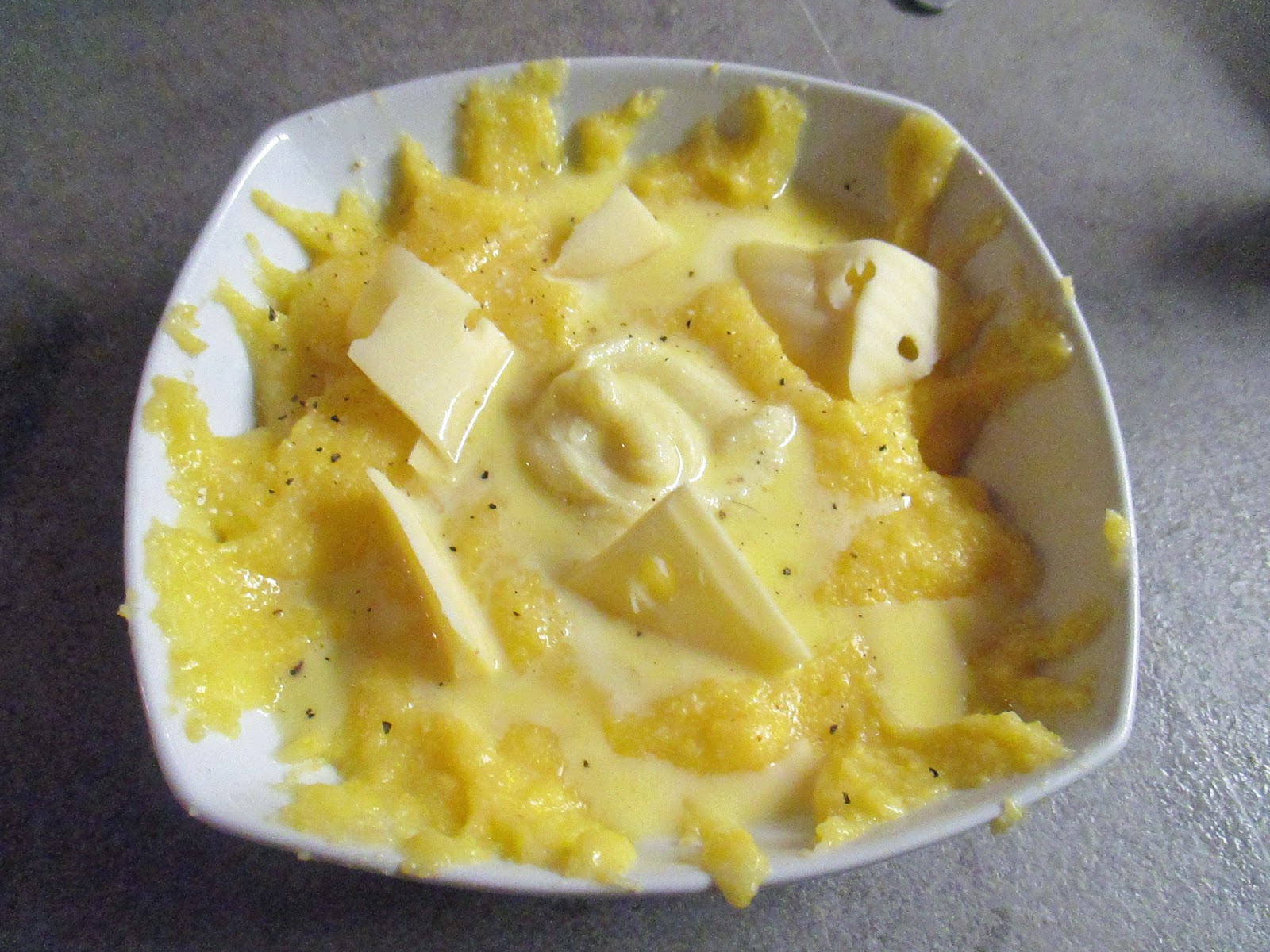 POLENTA CORNMEAL WITH MILK AND FONTINA DOP (RECETTE AUSSI EN FRANCAIS