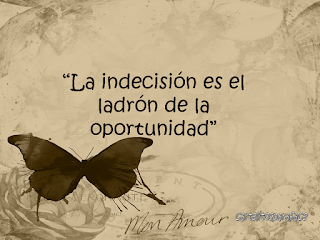 Frases sobre Indecisión