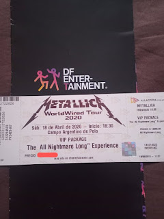 Metallica en Argentina en Campo de Polo. The Black Album