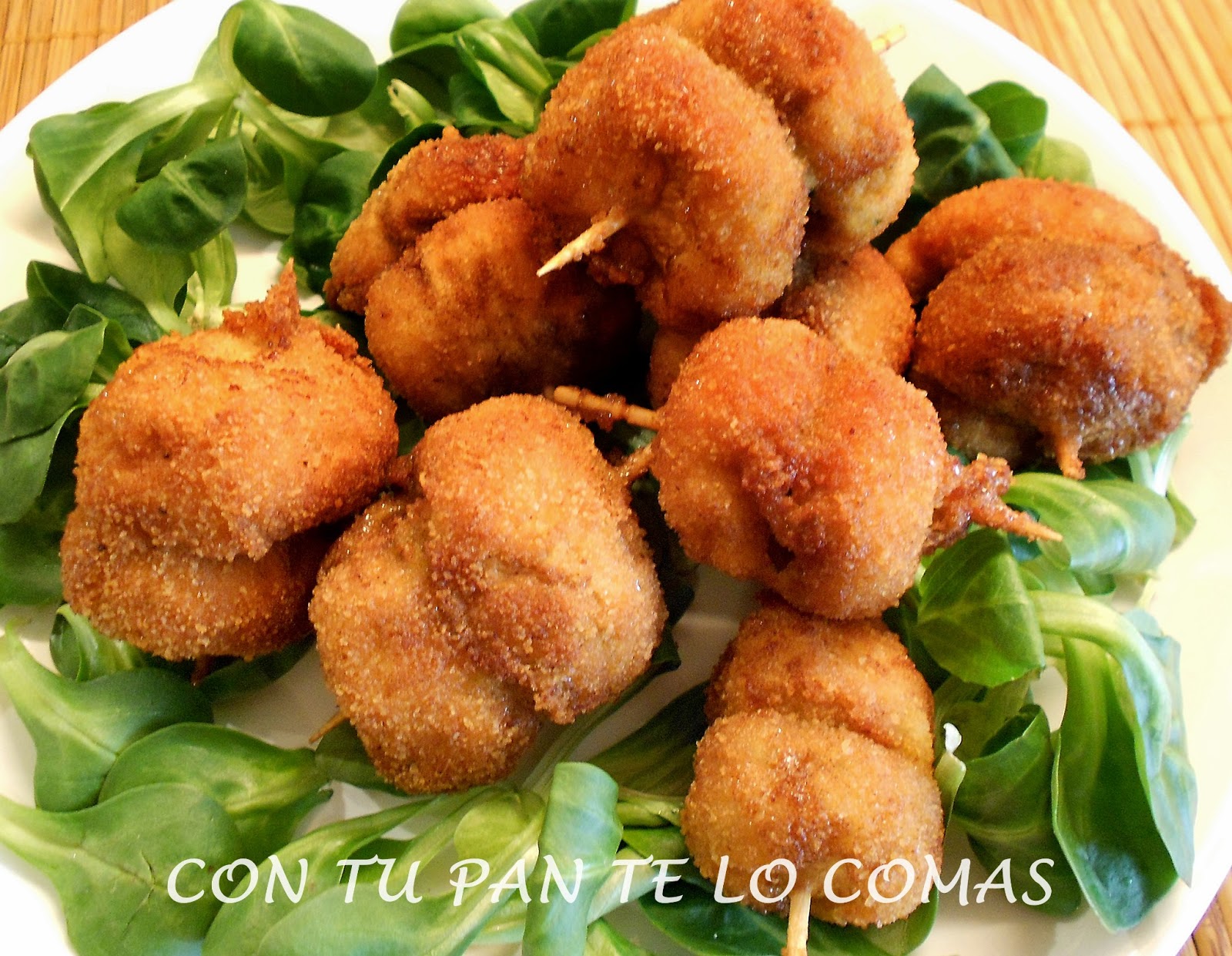Pinchos de Champiñon