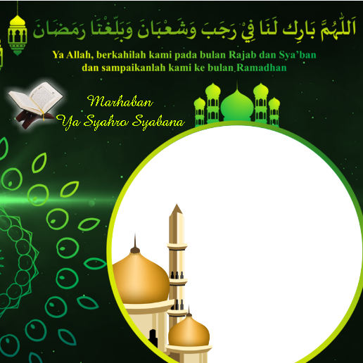 12 Twibbonize Selamat Datang Bulan Syaban Mulia Ilmu Santri