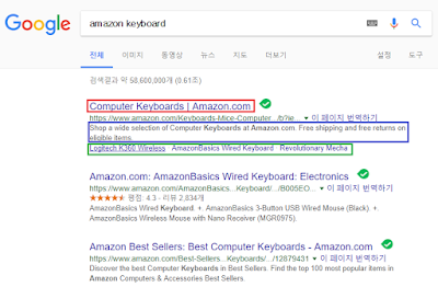 Google Keyword 검색