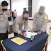 Laporan Kesatuan Dalam Rangka Serah Terima Jabatan  Kapolres Lingga.