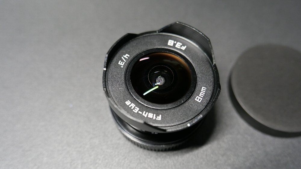 バシュポ) Pixco CCTVレンズ 超広角8mm f/3.8 魚眼レンズ - Sony