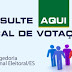 local de votação/consulta por nome / ES - 2016