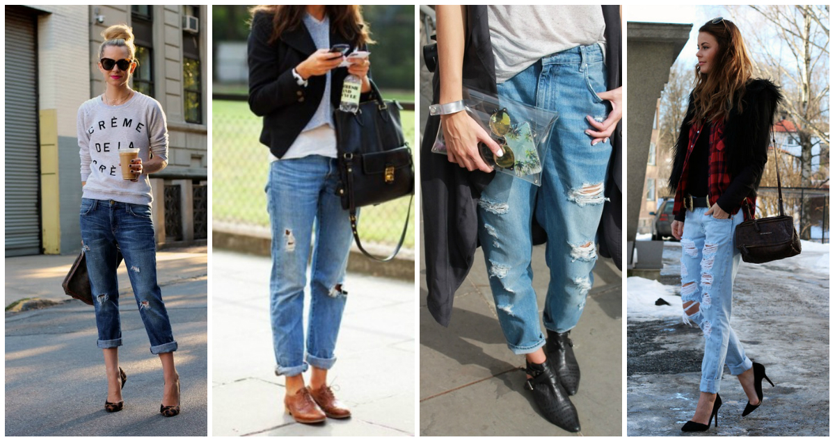 FashionxPhilosophy: Street Style Trend: Boyfriend Jeans