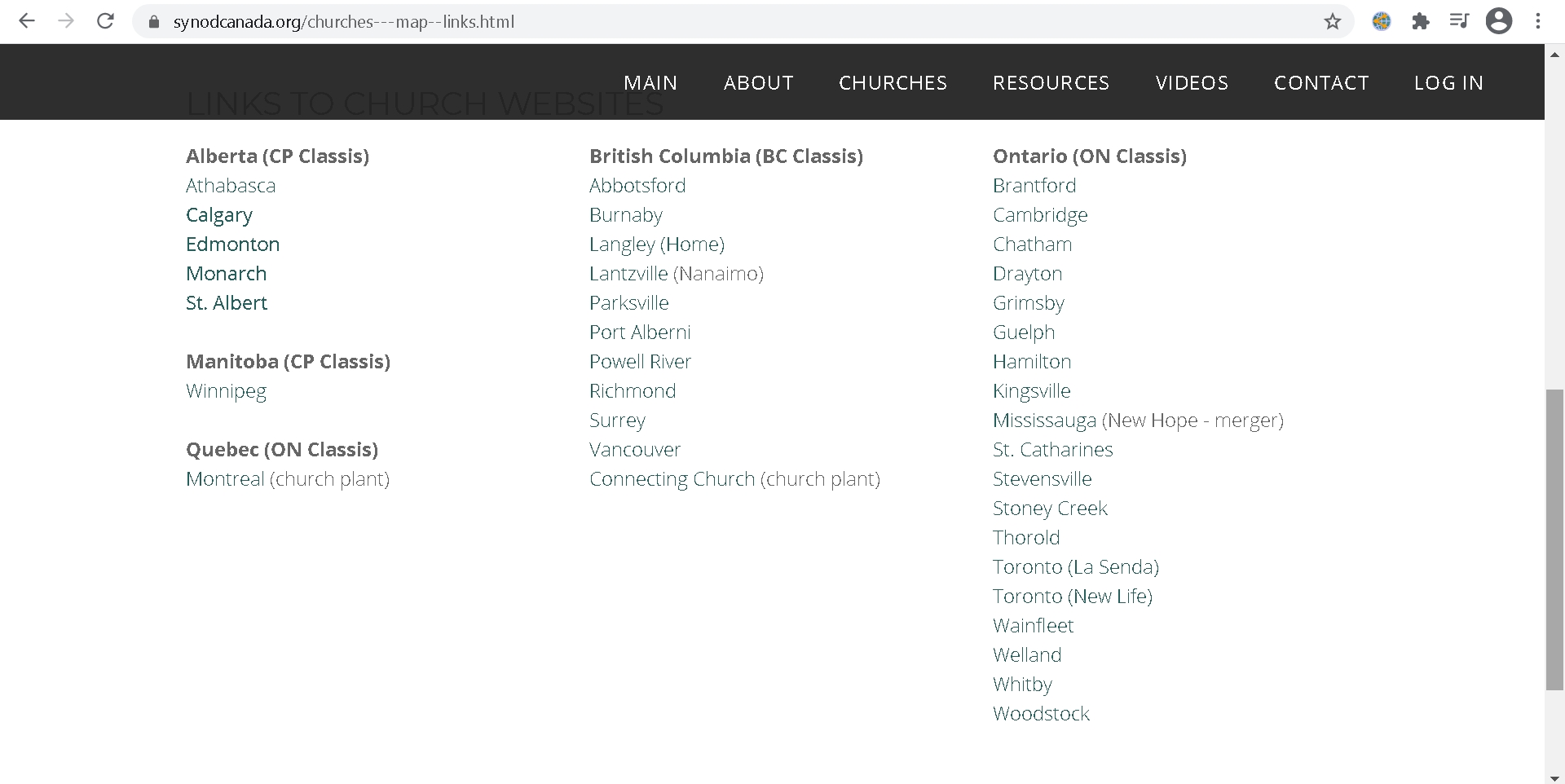 Canadian Council of Churches 2022 Canadian Council of Churches 2022