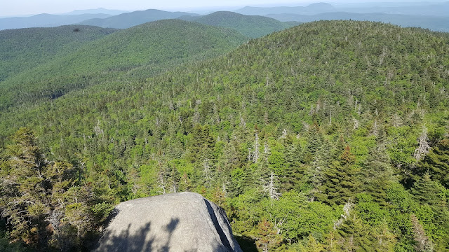 Point de vue à partir du sommet Round Top