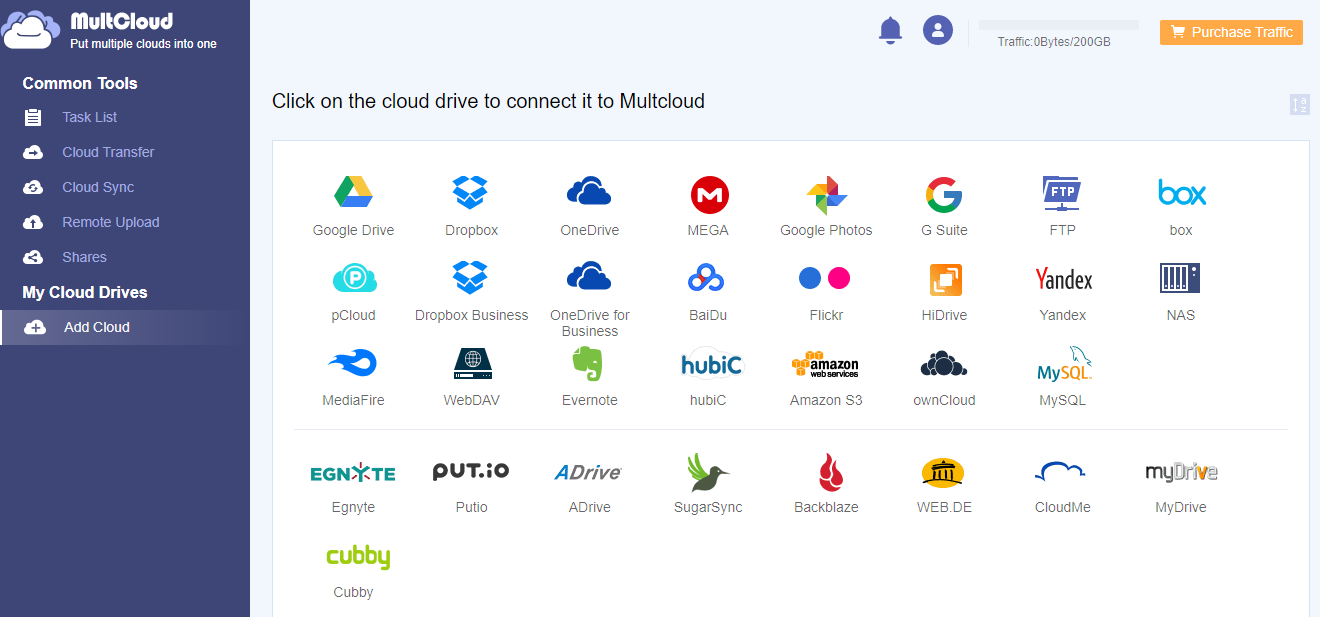 AOMEI MultCloud