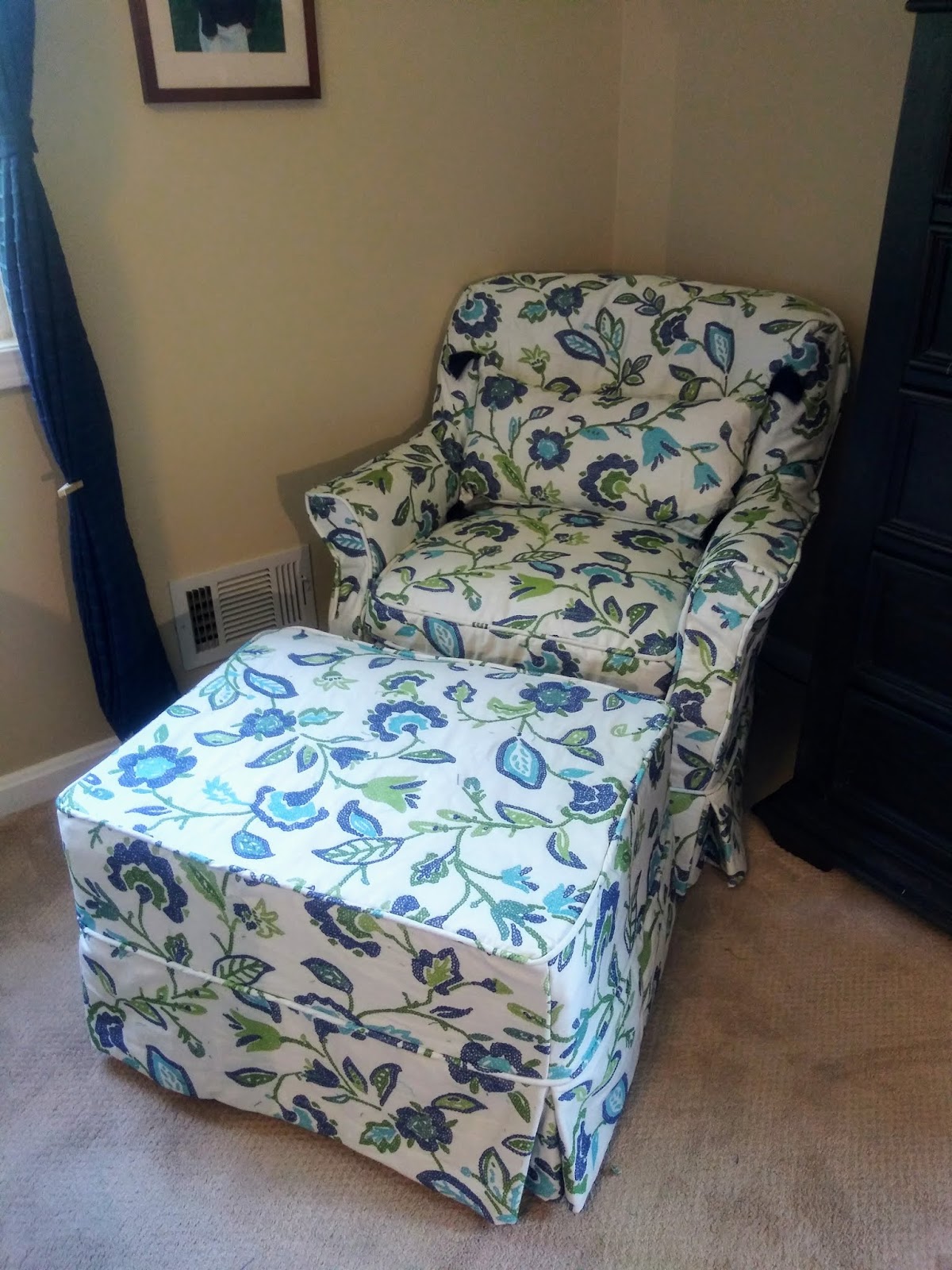 Custom Made Slipcovers Club Chair