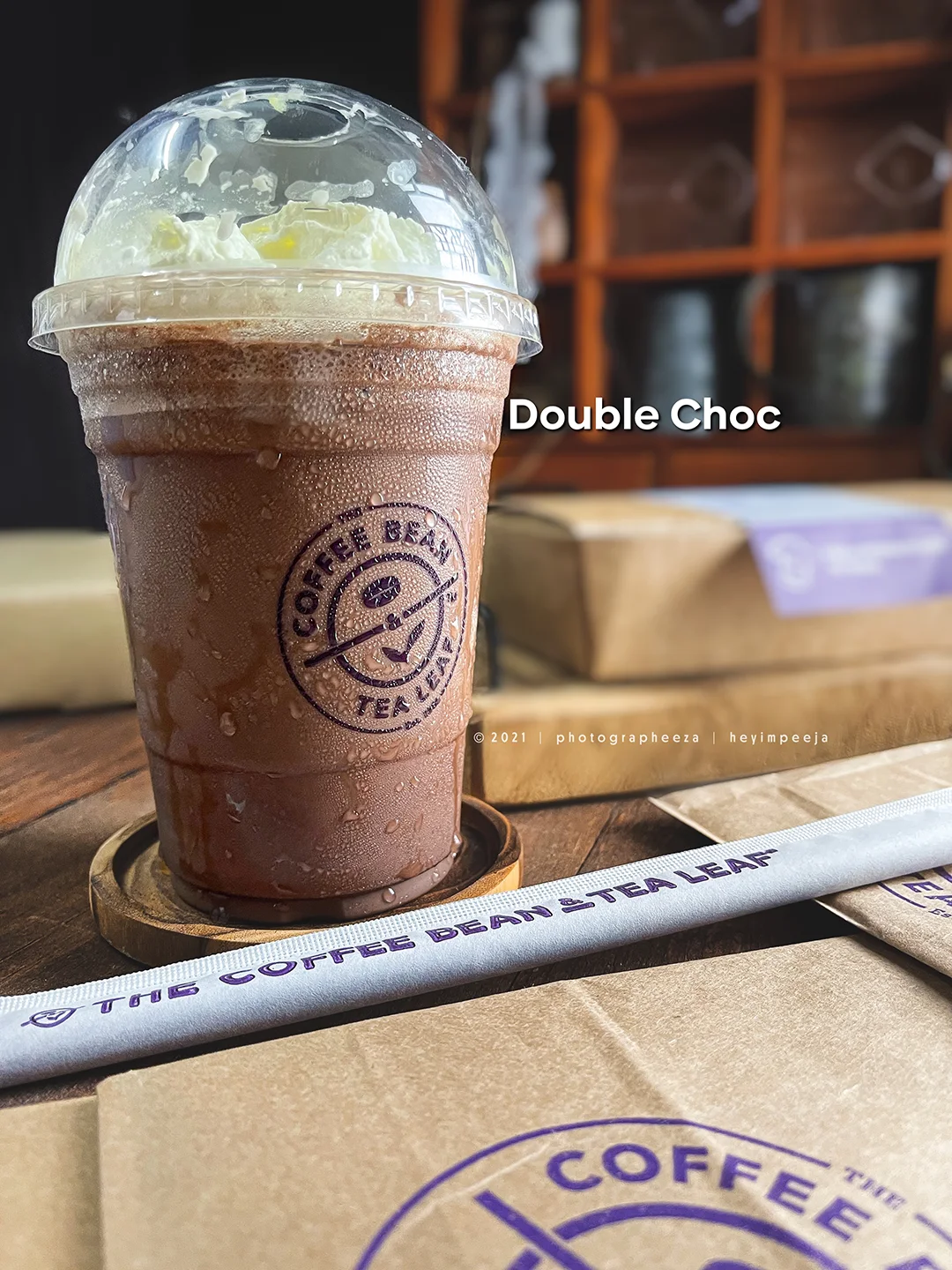 Double choc ice blended The Coffee Bean & The Leaf