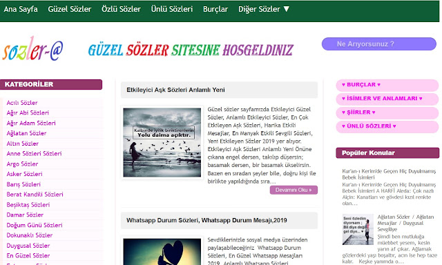 güzel Sözler,Aşk Sevgi Sözleri,Kısa Mesajlar 2019 Yeni”><b>Güzel Sözler Aşk Sevgi Sözleri 2019 Kısa Mesajlar