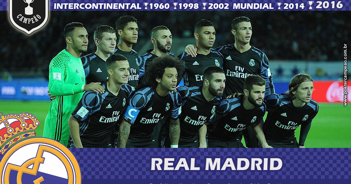O retrospecto do Real Madrid na história dos Mundiais de Clubes
