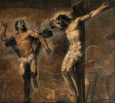 Christ and the Good Thief (1566) (Titian) Tiziano Vecellio