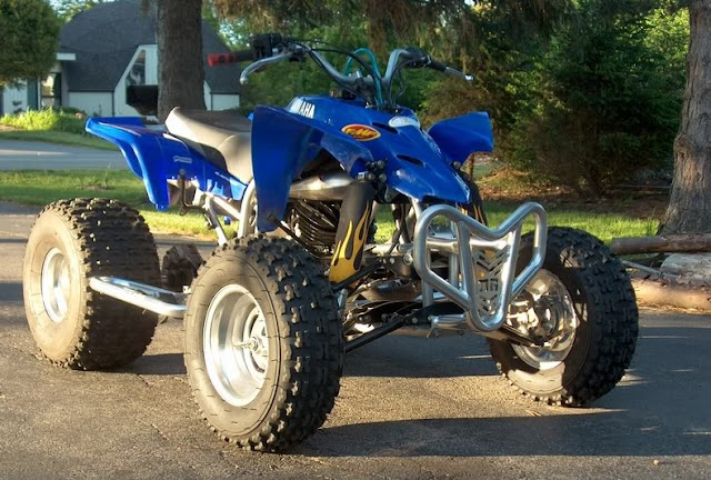 Blaster Quad Yamaha ATV Blue - Yamaha Old Bikes List