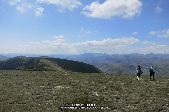 Striding Edge, Helvellyn, walk, hike, route, Patterdale, Glenridding, Ullswater, Lake District