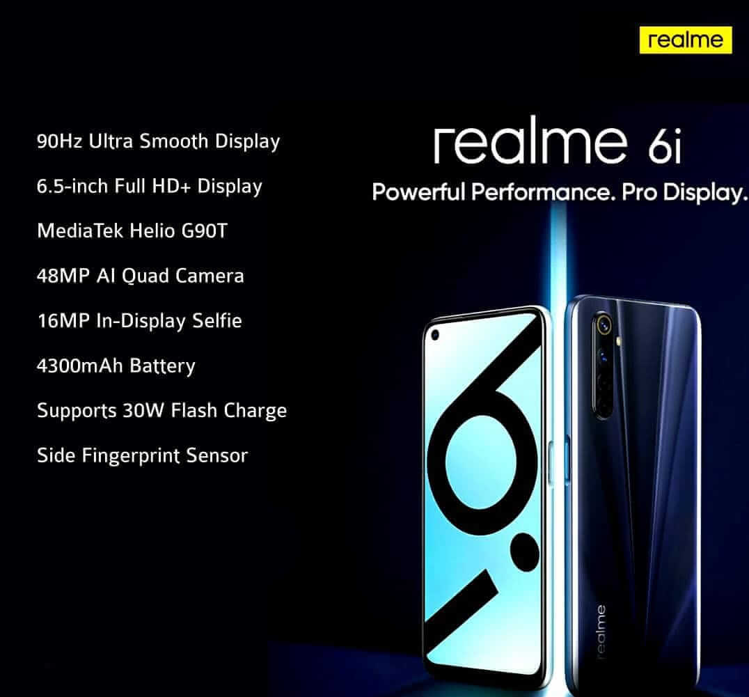 تحميل خلفيات ريلمي 6i الرسمية بجودة عالية الدقة [FHD+]