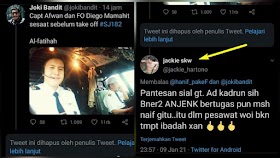 Polisi Buru 'Jackie Skw,' Akun Medsos Penebar Ujaran Kebencian Jatuhnya Sriwijaya Air